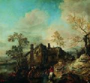 Philips Wouwerman Wouwerman ratsanikud oil on canvas